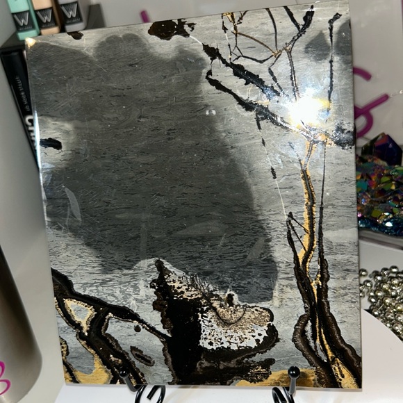 Grey Picture Jasper Slab - GRPJSLAB-002 No Stand - Picture 8 of 8